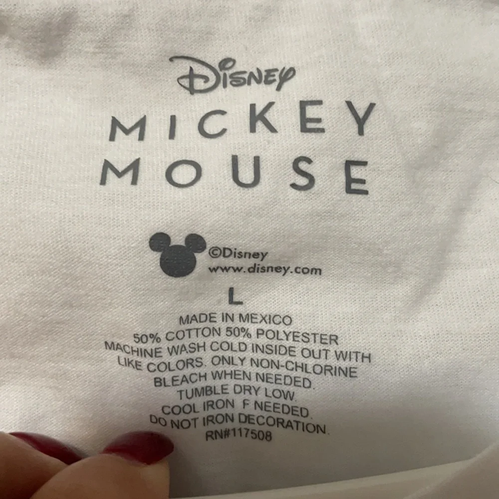 NWOT Disney Mickey Mouse Shirt Size Large - Picture 6 of 7